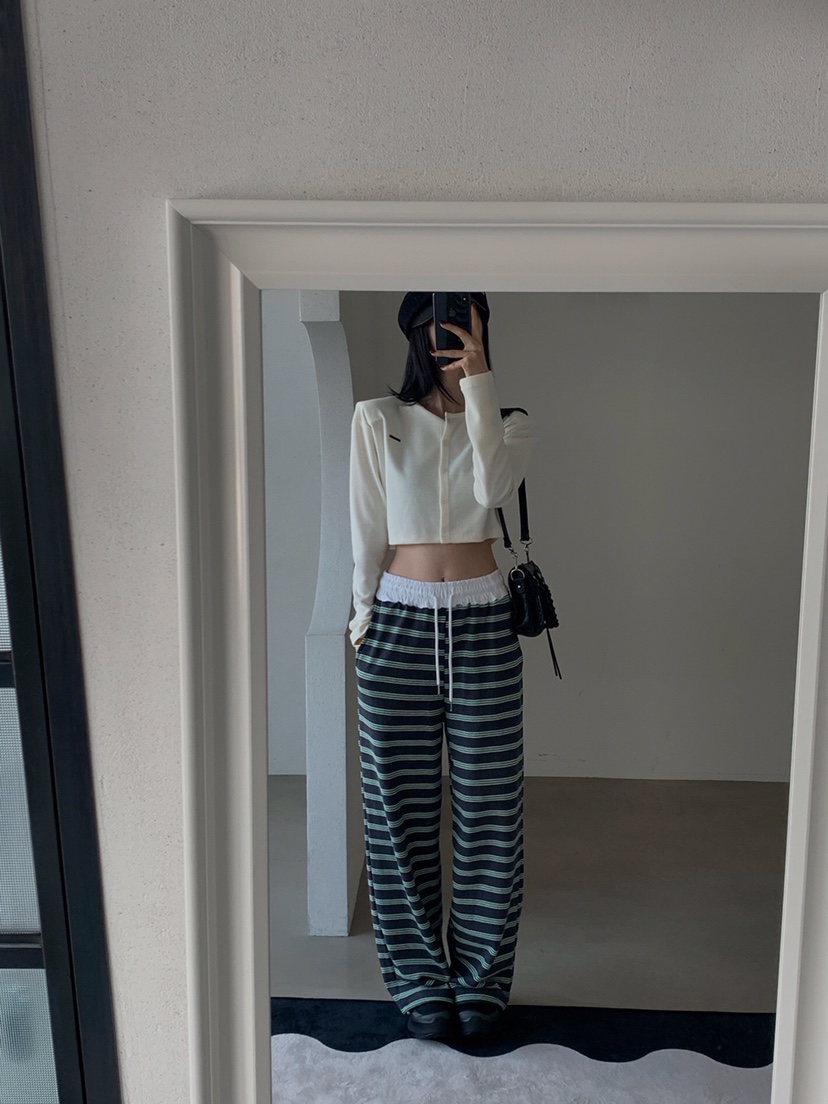 VERANDA東大門實拍女士新款25春夏時尚推薦熱賣休閑人氣休閑褲VERANDA休閑褲