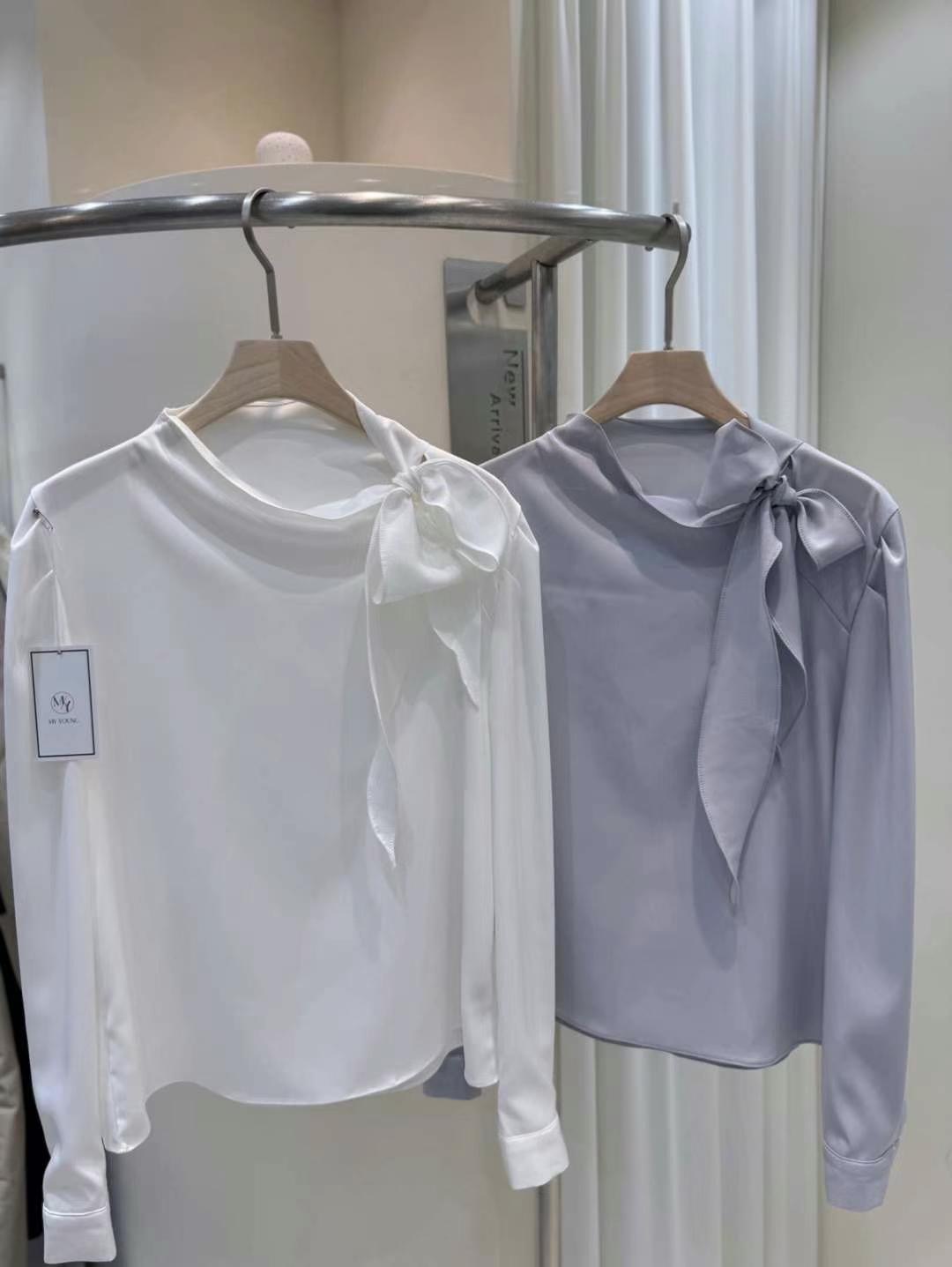 MY YOUNG東大門代購女士新品推薦時尚休閑職業25春夏襯衫蕾絲衫LEHEVE-MY YOUNG兩件起襯衫/蕾絲衫