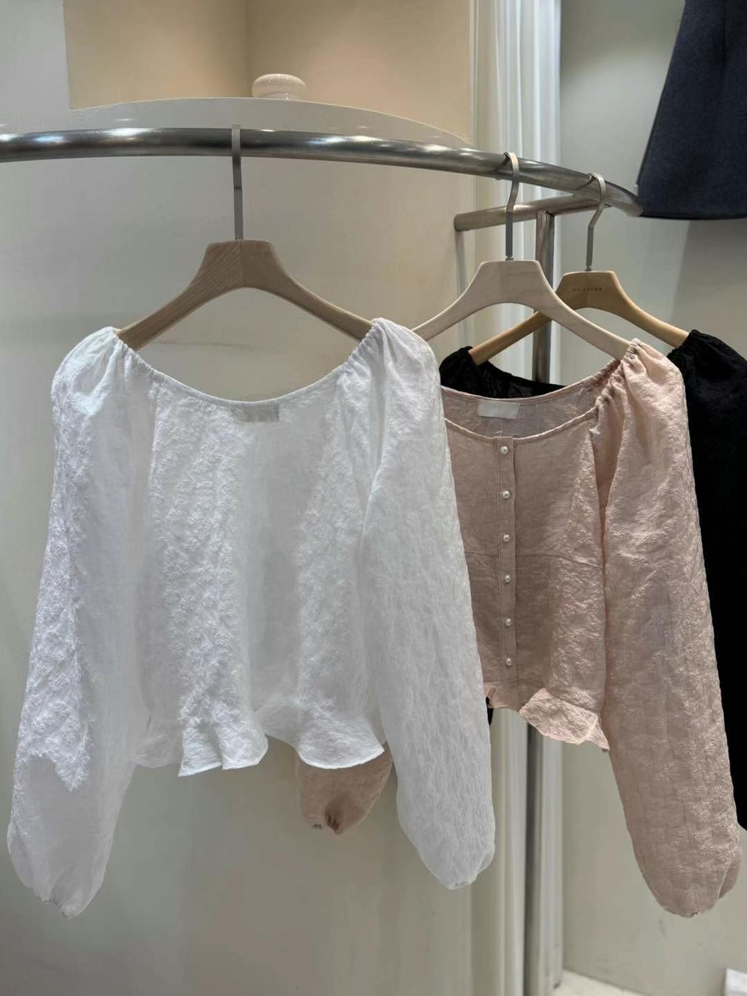 MY YOUNG東大門直郵女士新款人氣時尚真品推薦25春夏襯衫蕾絲衫LEHEVE-MY YOUNG兩件起襯衫/蕾絲衫圖色3左三色