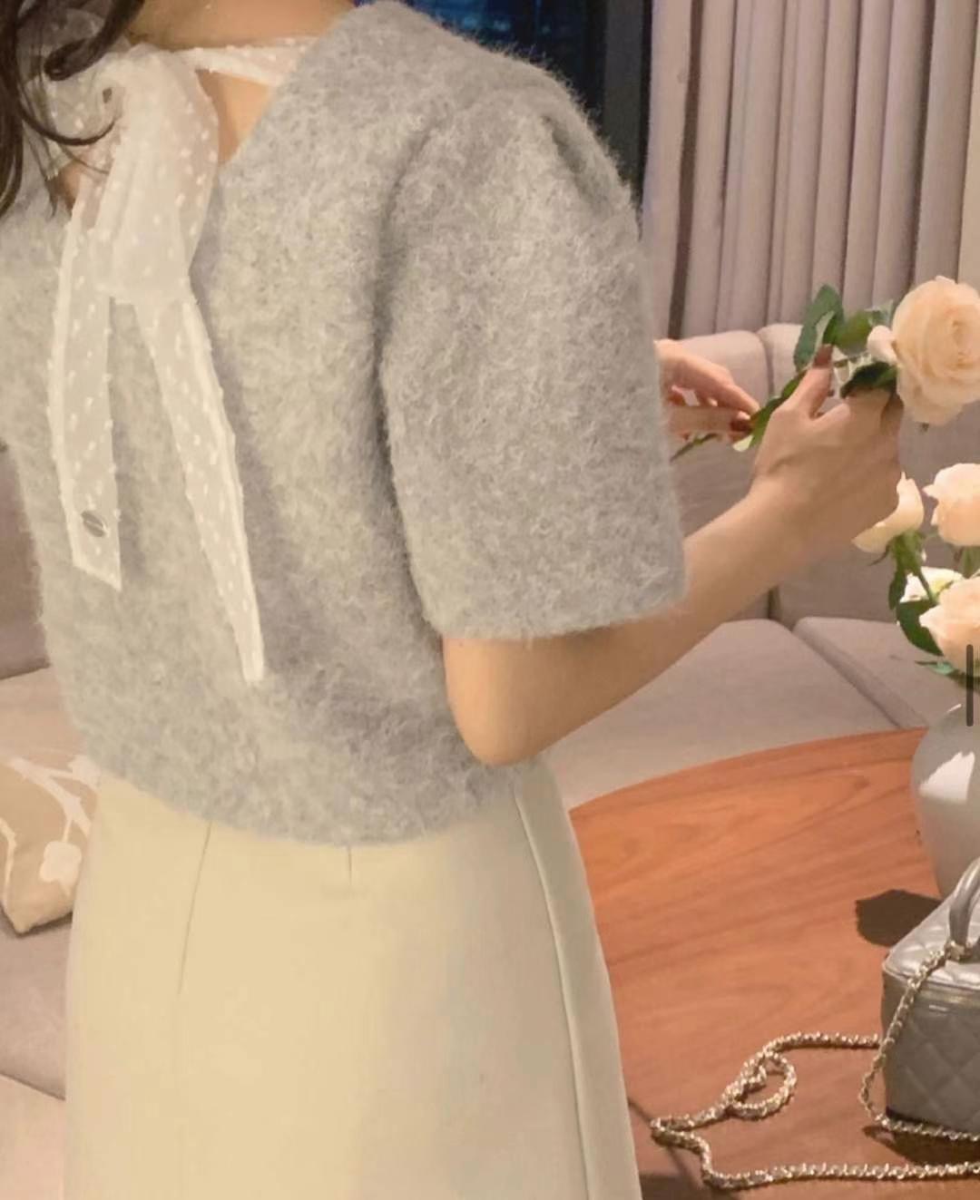 MY YOUNG韓國代購女裝新款職業人氣時尚真品熱賣25春夏針織衫MY YOUNG兩件起針織衫