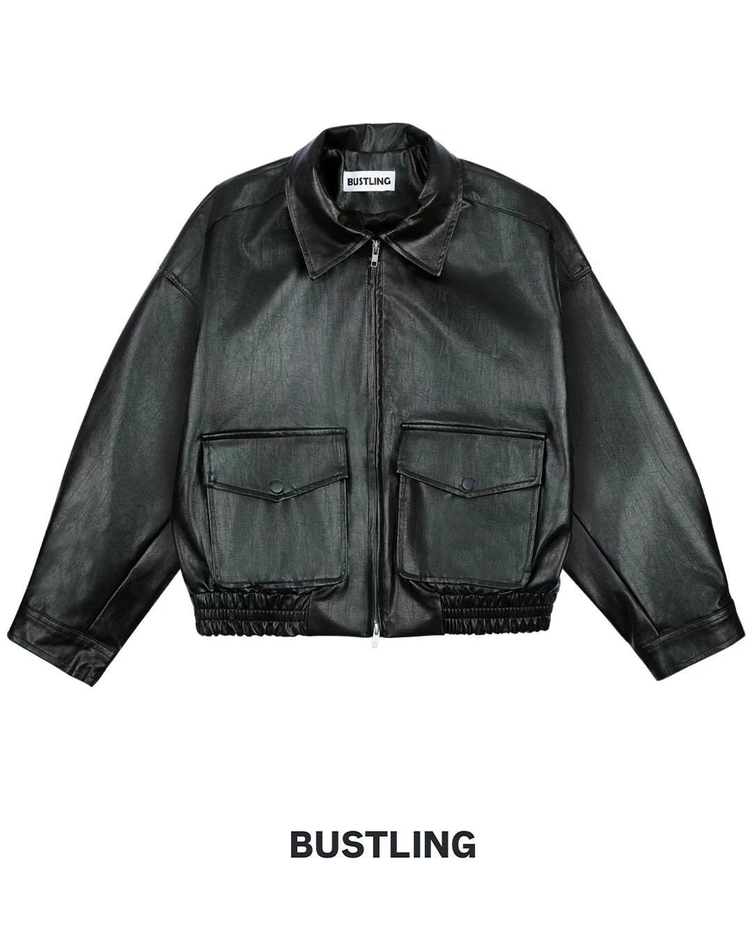 BUSTLING東大門代購女裝新品推薦熱賣職業25春夏真品時尚夾克BUSTLING夾克圖色2