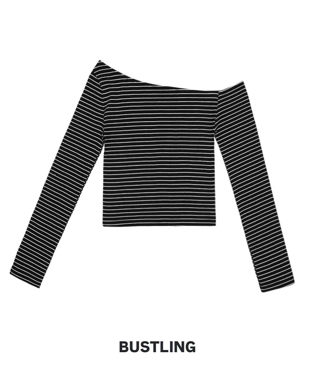 BUSTLING韓國代購女士新品推薦職業真品人氣時尚熱賣長袖T恤BUSTLING長袖T恤圖色3