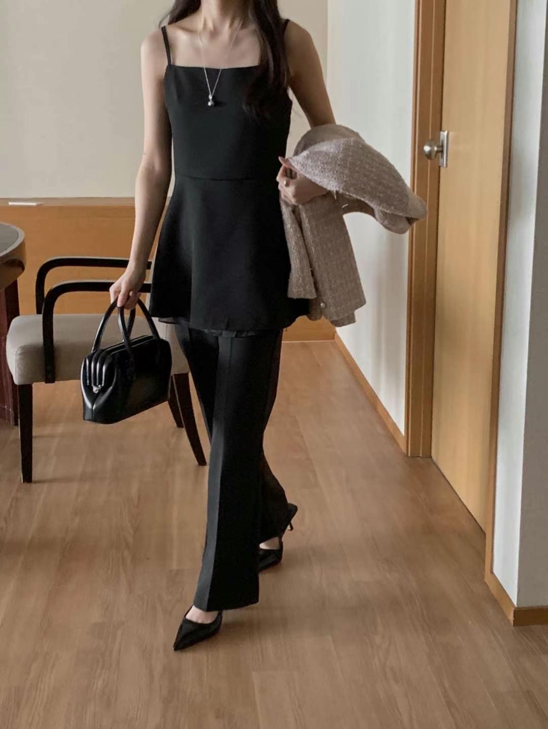 MY YOUNG韓國代購女裝新款時尚25春夏人氣職業熱賣真品休閑褲MY YOUNG兩件起休閑褲