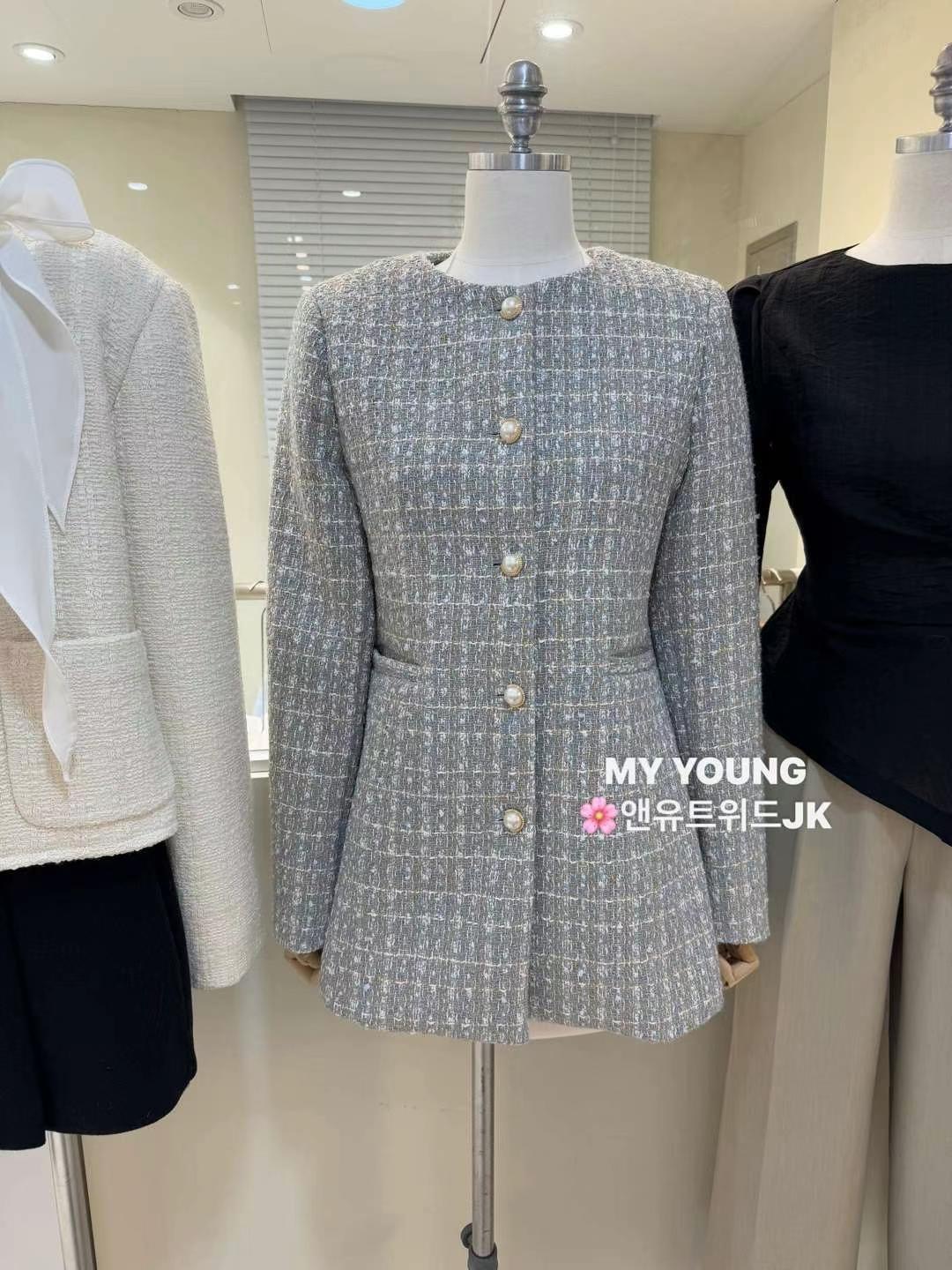 MY YOUNG韓國代購女士新款人氣職業時尚熱賣25春夏休閑夾克MY YOUNG兩件起夾克圖色3