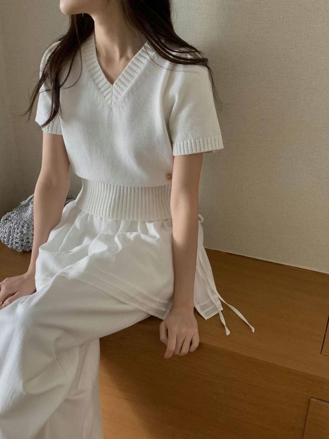MY YOUNG韓國直郵女士新款推薦熱賣休閑職業人氣時尚針織衫MY YOUNG兩件起針織衫