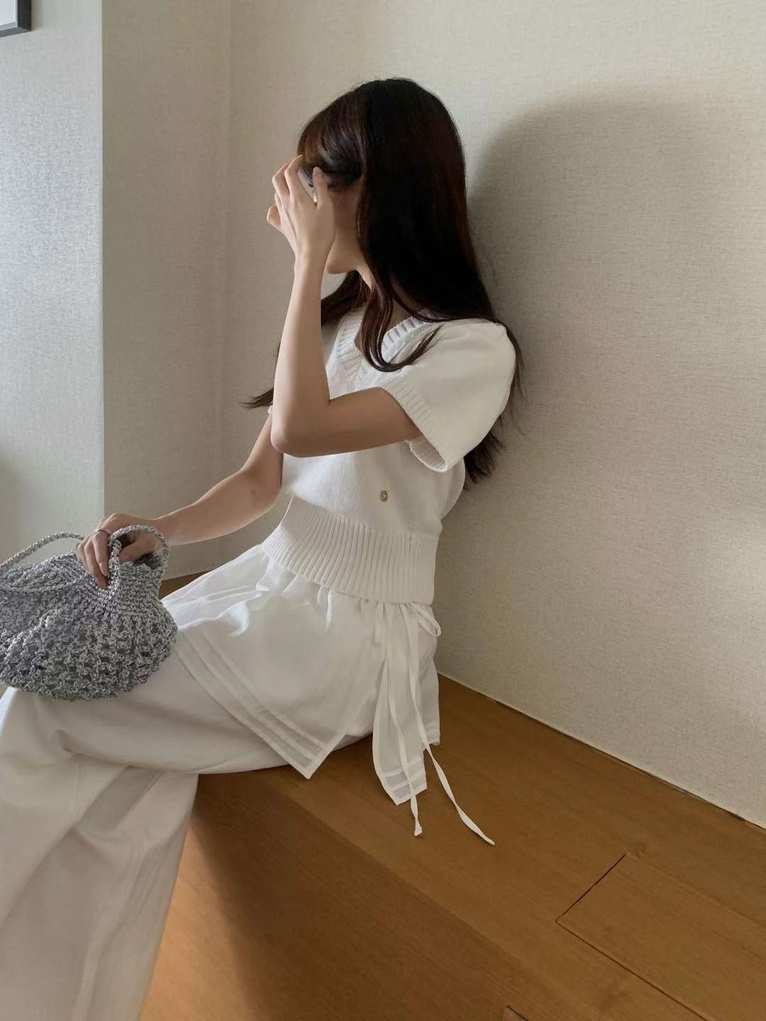 MY YOUNG韓國直郵女士新款推薦熱賣休閑職業人氣時尚針織衫MY YOUNG兩件起針織衫
