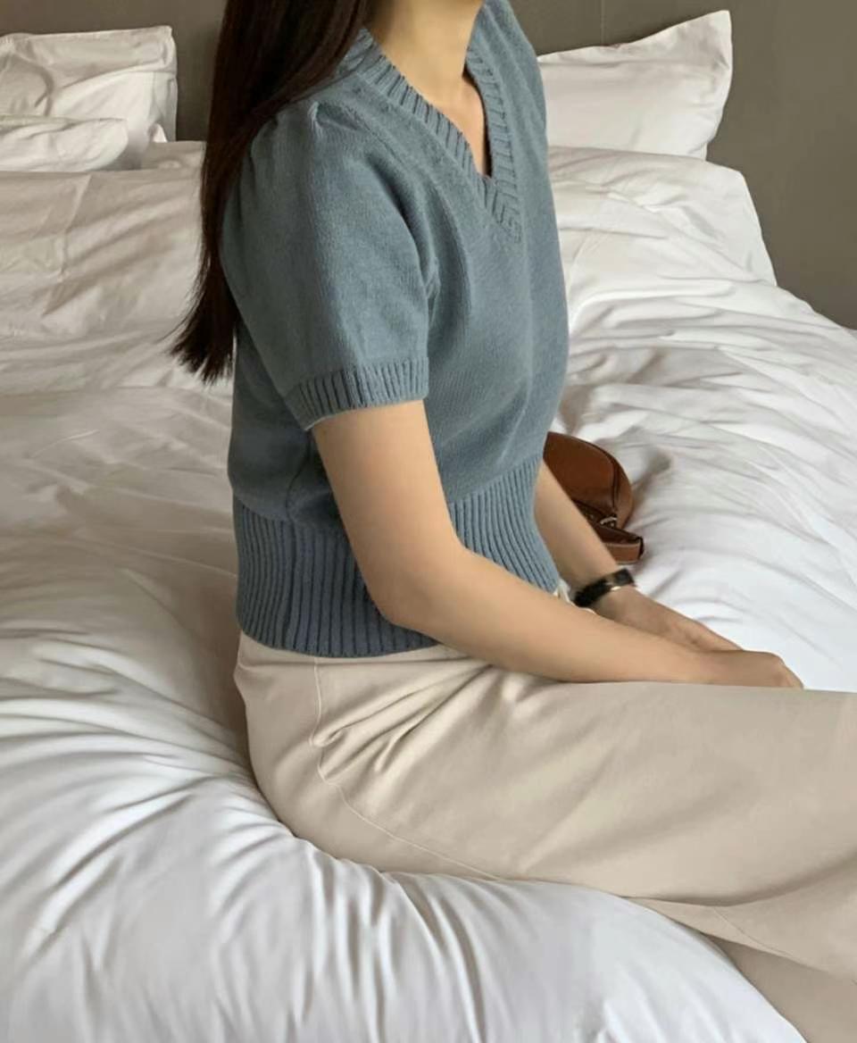 MY YOUNG韓國直郵女士新款推薦熱賣休閑職業人氣時尚針織衫MY YOUNG兩件起針織衫
