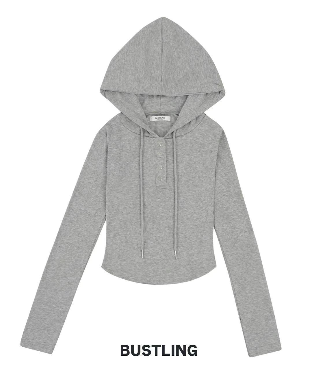 BUSTLING東大門代購女士新款推薦25春夏熱賣時尚人氣休閑衛衣BUSTLING衛衣圖色2