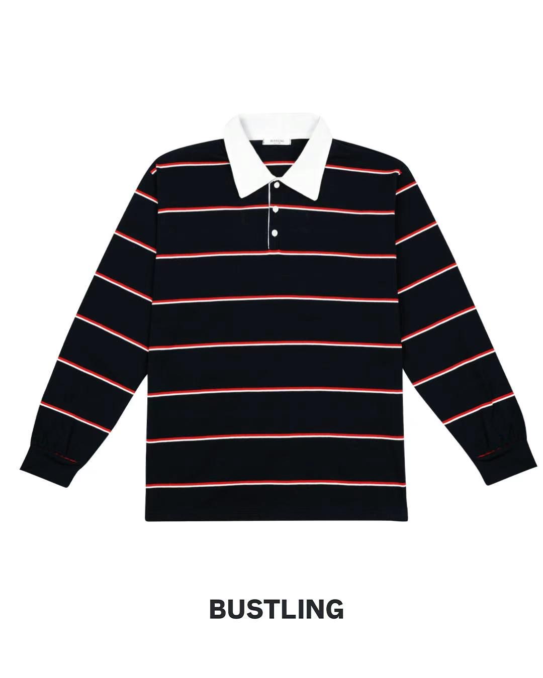 BUSTLING韓國代購女士新品25春夏休閑時尚熱賣真品職業長袖T恤BUSTLING長袖T恤