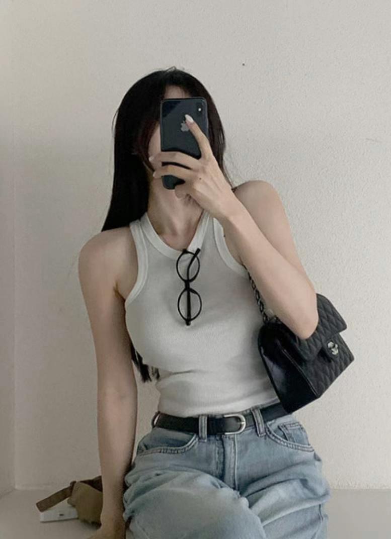 BUSTLING韓國直郵女士新款時尚休閑人氣熱賣25春夏吊帶背心BUSTLING吊帶/背心