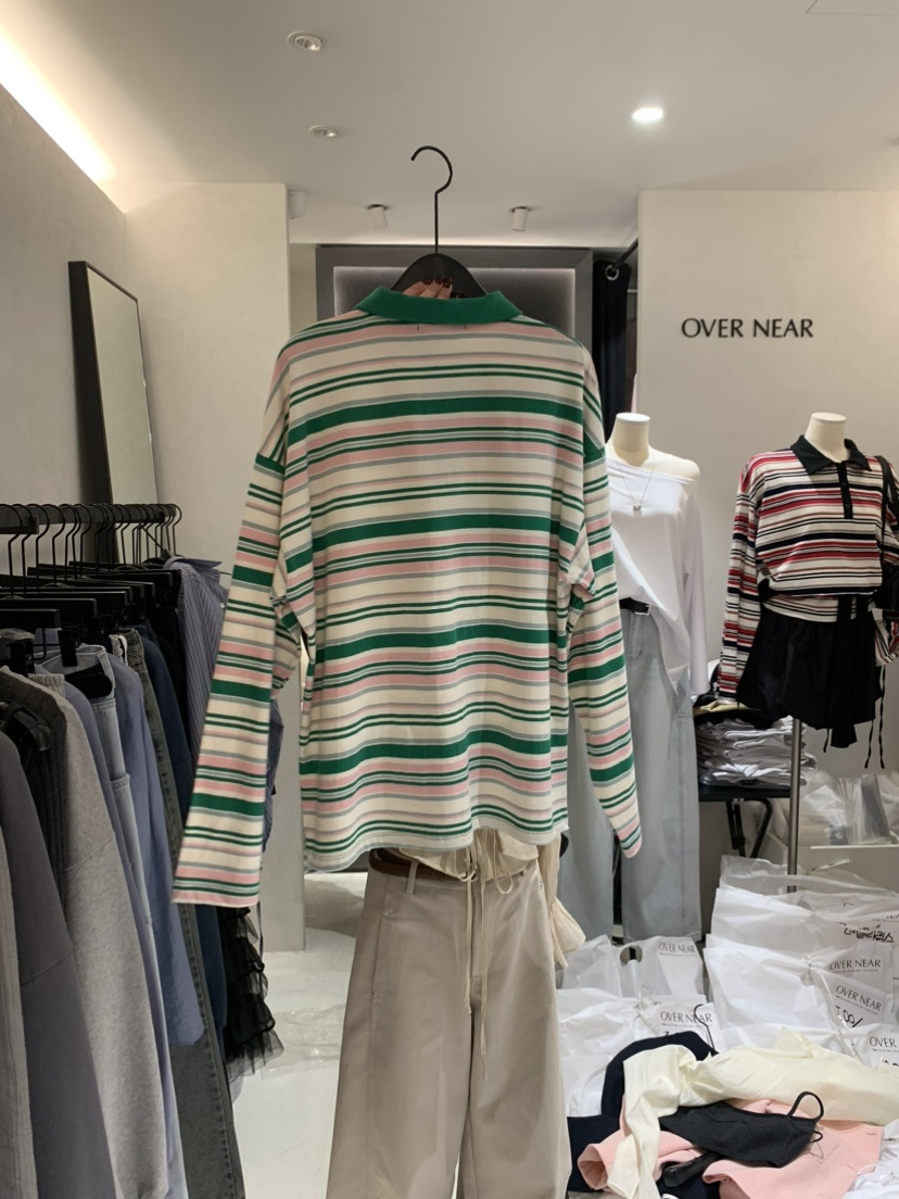 OVER NEAP東大門實拍女士新品時尚推薦真品人氣職業25春夏衛衣OVER NEAR衛衣