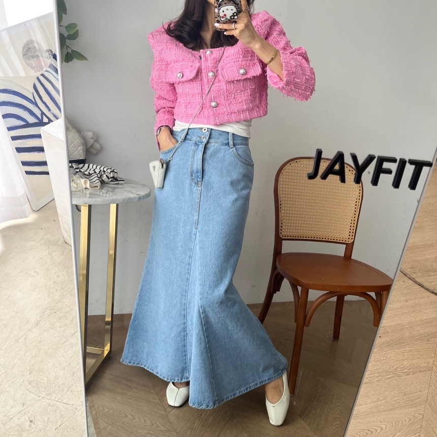 J.RITZY東大門實拍女裝新款職業休閑推薦熱賣時尚人氣長裙J.RITZY長裙