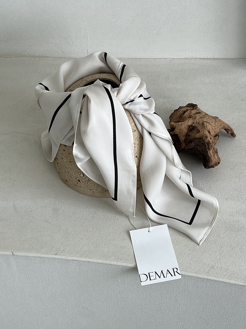 DEMAR東大門代購女士新品休閑25春夏真品推薦時尚職業圍巾披肩DEMAR圍巾/披肩