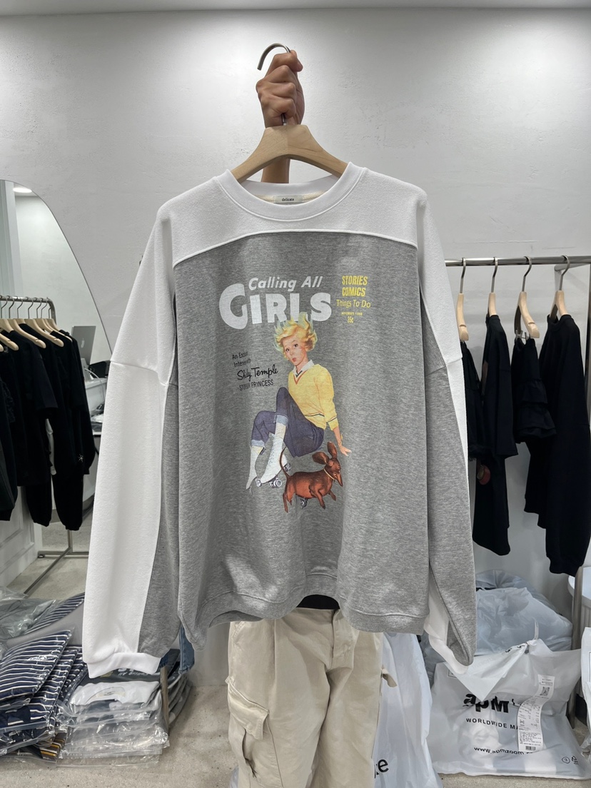 DELICATE韓國代購女裝新款時尚熱賣真品推薦人氣職業25春夏衛衣DELICATE衛衣