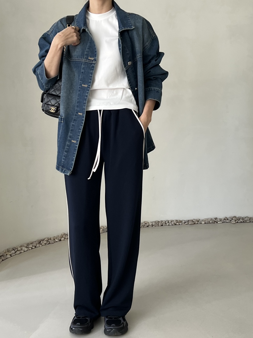 DEMAR東大門實拍女裝新款25春夏人氣真品熱賣時尚休閑休閑褲DEMAR休閑褲