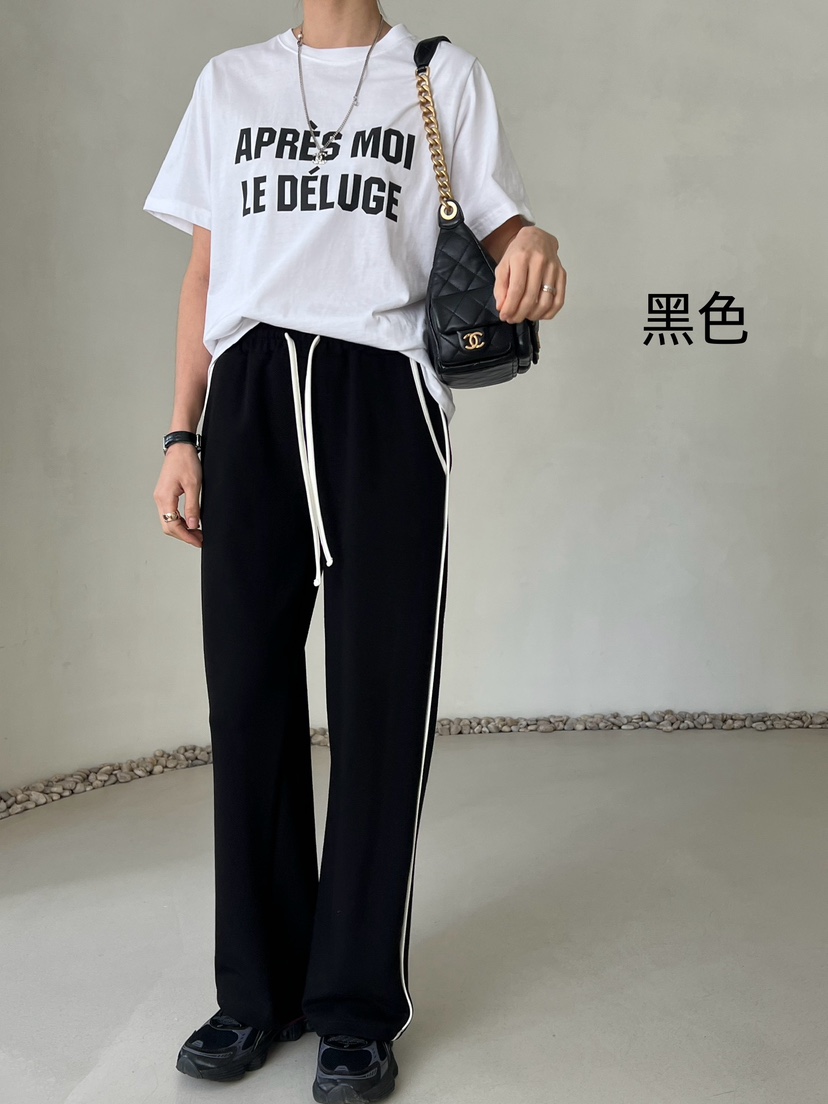 DEMAR東大門實拍女裝新款25春夏人氣真品熱賣時尚休閑休閑褲DEMAR休閑褲圖色2