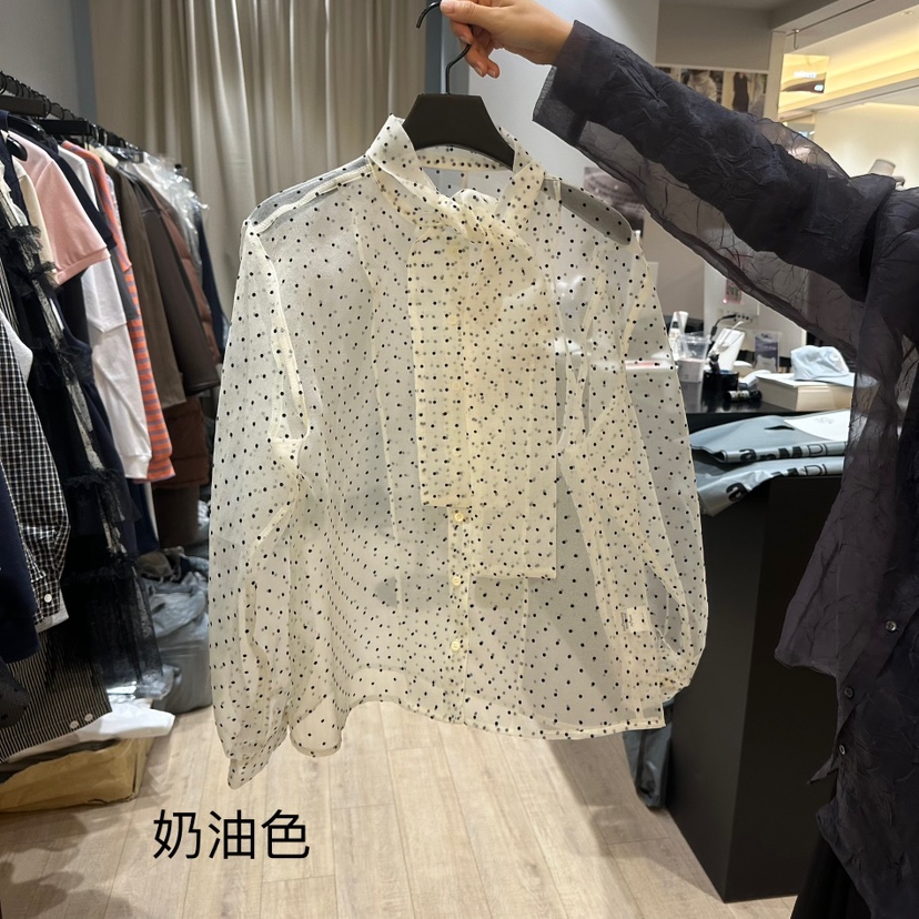 SOFTNESS東大門代購女士新品熱賣休閑時尚職業人氣襯衫蕾絲衫Softness/Cosmic襯衫/蕾絲衫圖色2