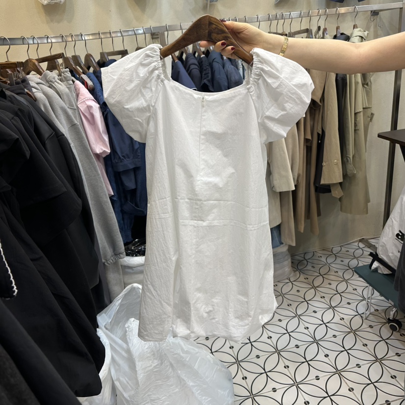 BAMBOLINA韓國代購女士新款推薦休閑25春夏真品人氣職業連衣裙BAMBOLINA連衣裙
