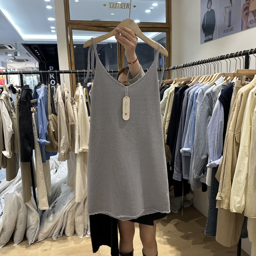 OVERTAKE東大門實拍女士新品職業時尚真品人氣25春夏連衣裙OVERTAKE連衣裙圖色1