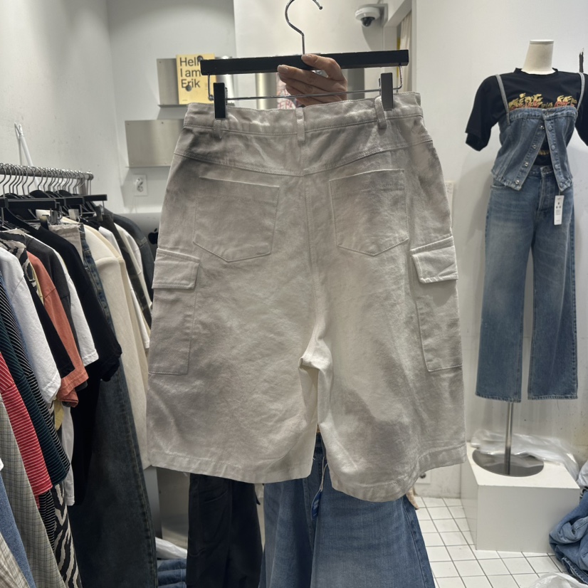 THE WEEKND東大門直郵女裝新款25春夏推薦人氣真品短褲工裝CLODE短褲