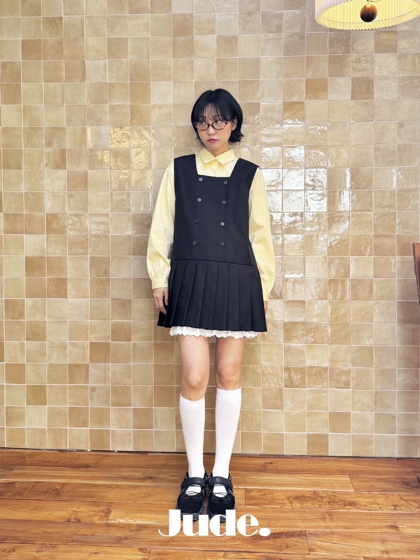 HEYJUDE東大門實拍女裝新款25春夏熱賣人氣職業真品推薦連衣裙HEYJUDE連衣裙
