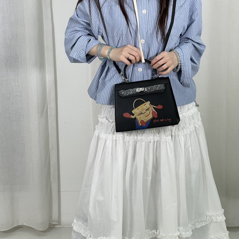 J PLACE東大門直郵女士新品25春夏熱賣真品休閑時尚手提包J PLACE手提包