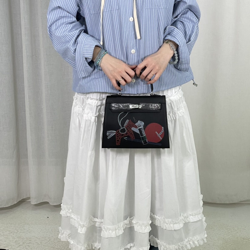 J PLACE東大門直郵女士新品25春夏熱賣真品休閑時尚手提包J PLACE手提包