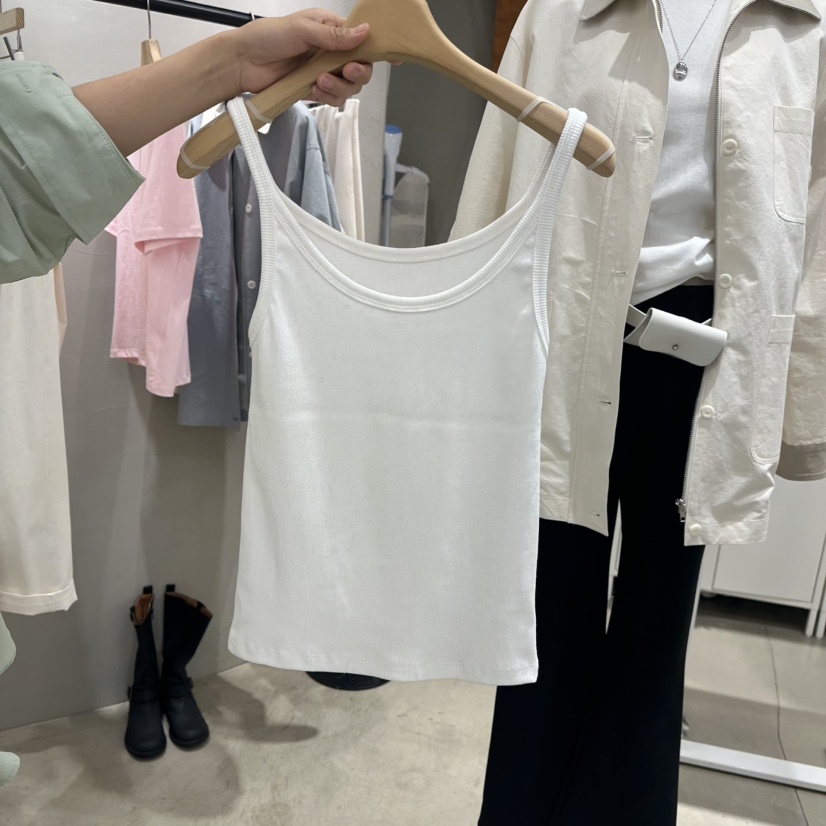 BOUTIQUE SEOUL-P東大門直郵女裝新款真品推薦時尚吊帶背心But ton/BOUTIQUE SEOUL吊帶/背心