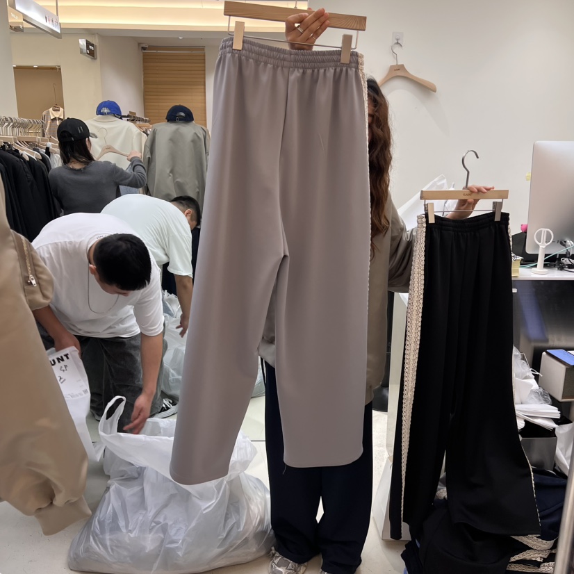FLAUNT韓國直郵女裝新品職業休閑人氣推薦時尚熱賣25春夏休閑褲FLAUNT休閑褲