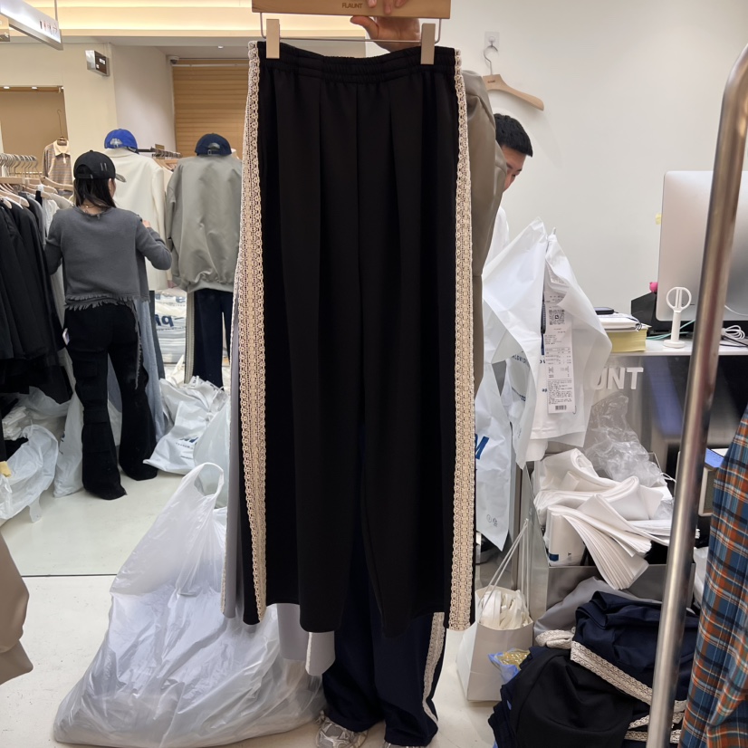 FLAUNT韓國直郵女裝新品職業休閑人氣推薦時尚熱賣25春夏休閑褲FLAUNT休閑褲圖色3