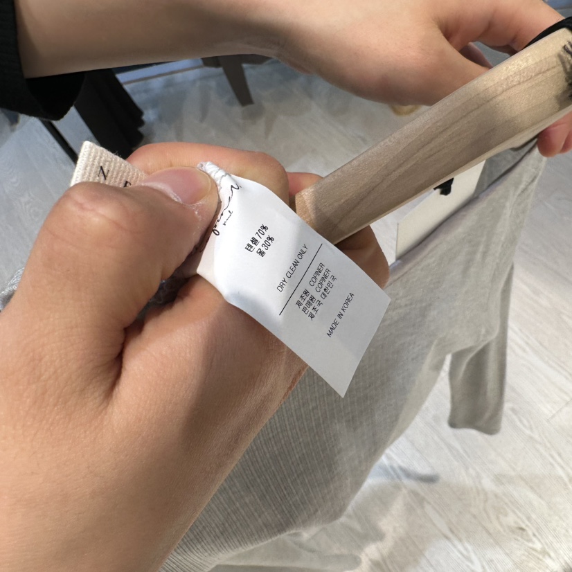 COPINER韓國代購女裝新品25春夏時尚人氣熱賣休閑職業長袖T恤COPINER長袖T恤