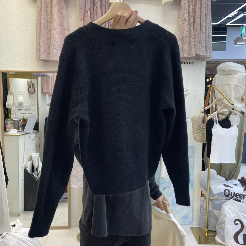 SYMPHONY韓國代購女士新品25春夏休閑推薦真品時尚針織衫開衫SYMPHONY針織衫