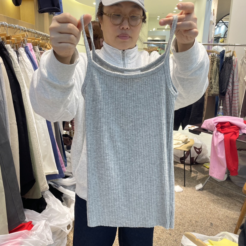 OTGEULY東大門代購女裝新品時尚真品職業熱賣人氣休閑吊帶背心OTGEULY/衣架牌吊帶/背心