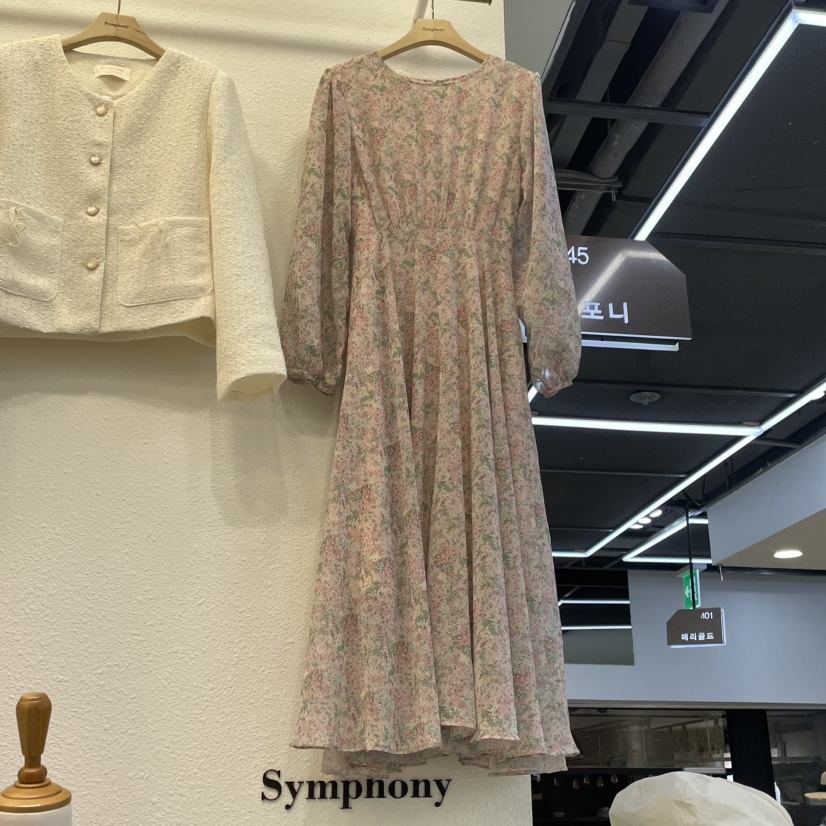 SYMPHONY東大門實拍女士新品推薦人氣真品時尚休閑熱賣連衣裙SYMPHONY連衣裙