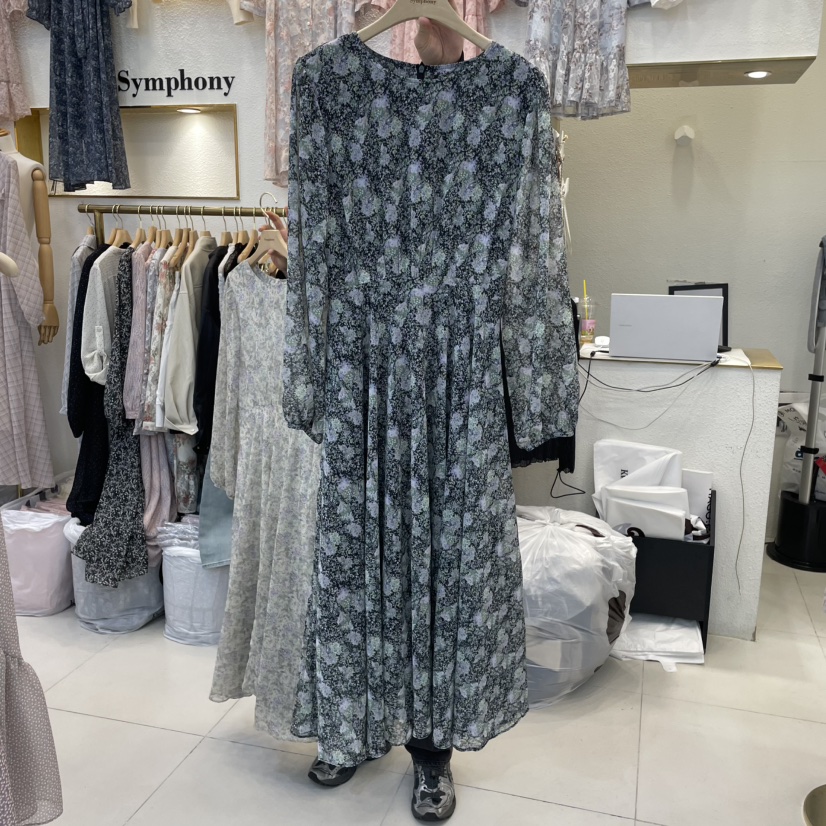 SYMPHONY東大門實拍女士新品推薦人氣真品時尚休閑熱賣連衣裙SYMPHONY連衣裙圖色2