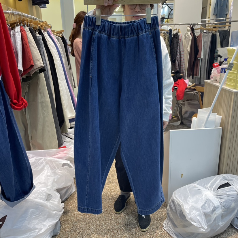 OTGEULY韓國直郵女士新品職業熱賣人氣休閑25春夏時尚牛仔褲OTGEULY/衣架牌牛仔褲