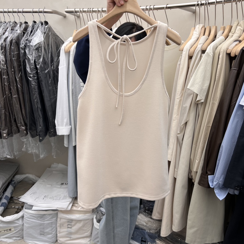 MURR東大門代購女士新品真品時尚熱賣職業25春夏人氣吊帶背心MURR吊帶/背心