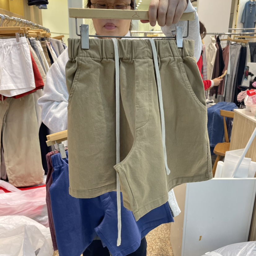 OTGEULY東大門實拍女裝新品人氣推薦25春夏熱賣休閑職業短褲OTGEULY/衣架牌短褲圖色2