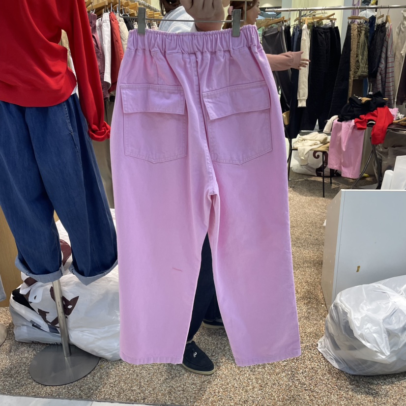 OTGEULY東大門代購女裝新品職業25春夏熱賣休閑推薦人氣休閑褲OTGEULY/衣架牌休閑褲