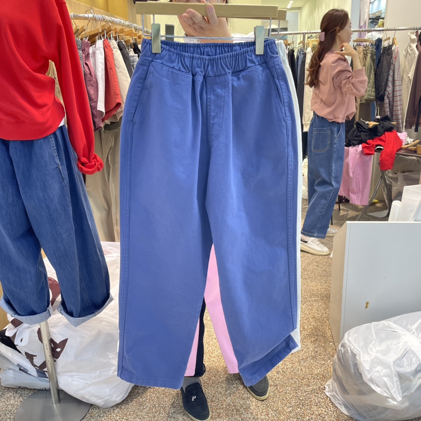 OTGEULY東大門代購女裝新品職業25春夏熱賣休閑推薦人氣休閑褲OTGEULY/衣架牌休閑褲圖色2