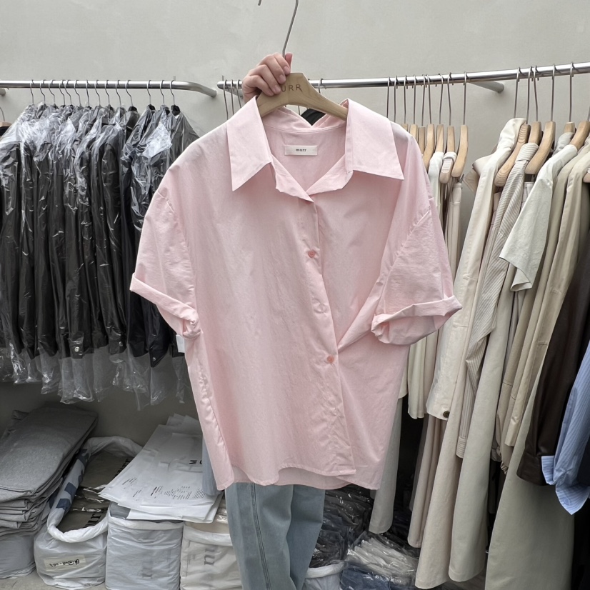 MURR東大門實拍女士新品休閑時尚25春夏真品熱賣襯衫蕾絲衫MURR襯衫/蕾絲衫圖色3
