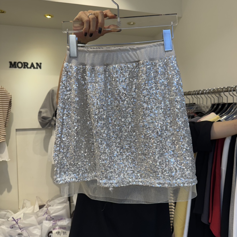 MORAN東大門代購女士新品職業推薦休閑熱賣真品時尚人氣短裙MORAN/MOSCO短裙
