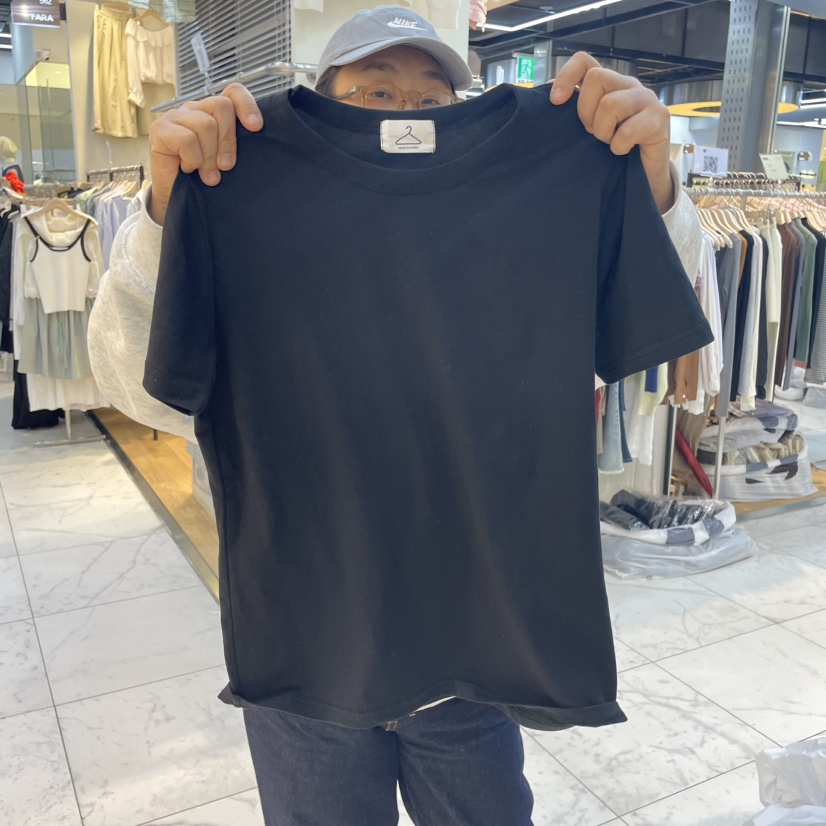 OTGEULY韓國代購女士新品熱賣時尚休閑25春夏推薦職業人氣T恤OTGEULY/衣架牌T恤