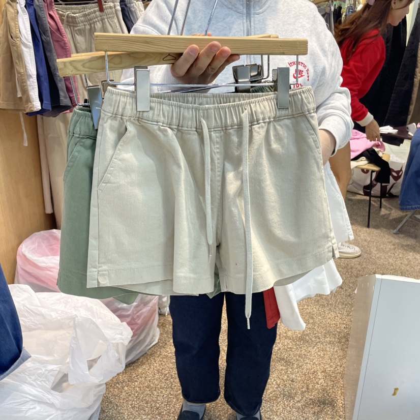 OTGEULY韓國代購女裝新品25春夏休閑職業人氣推薦真品熱賣短褲OTGEULY/衣架牌短褲圖色3