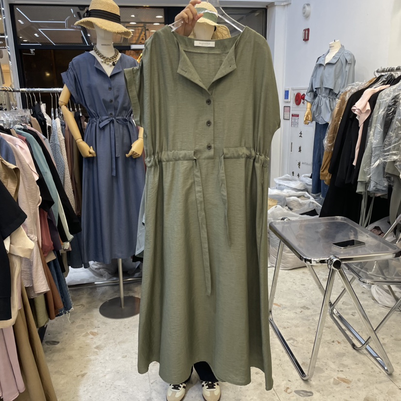 MARIGOLD東大門代購女士新品人氣熱賣25春夏推薦職業連衣裙MARIGOLD連衣裙圖色2