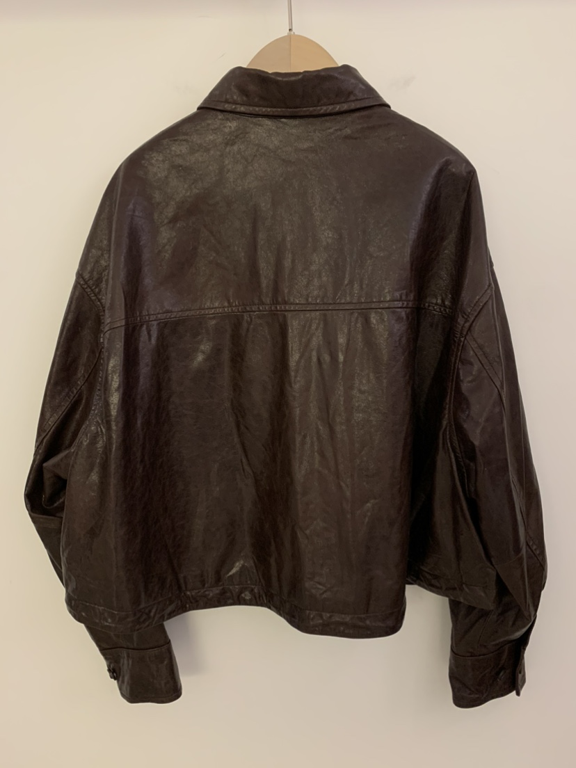 UNDER KEY東大門實拍女士新品25春夏熱賣推薦職業真品皮衣UNDER KEY皮衣