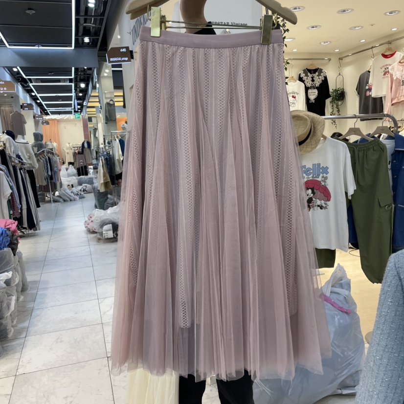 SYMPHONY東大門實拍女裝新品25春夏休閑熱賣職業半身裙中短裙SYMPHONY半身裙/中短裙圖色2