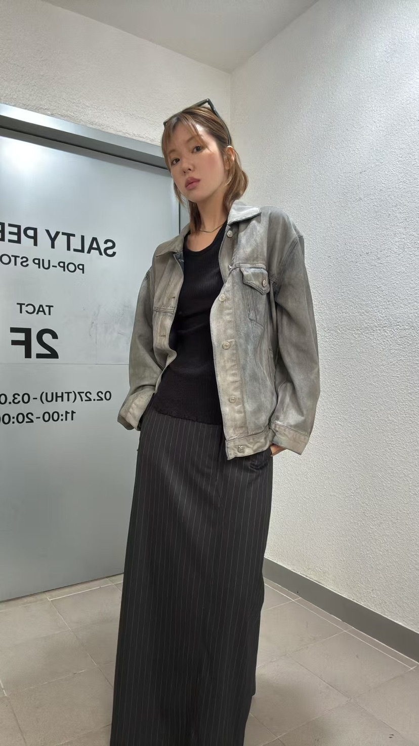 JANE BIRKIN東大門代購女裝新品25春夏人氣真品推薦休閑夾克JANE BIRKIN設計師品牌夾克圖色1