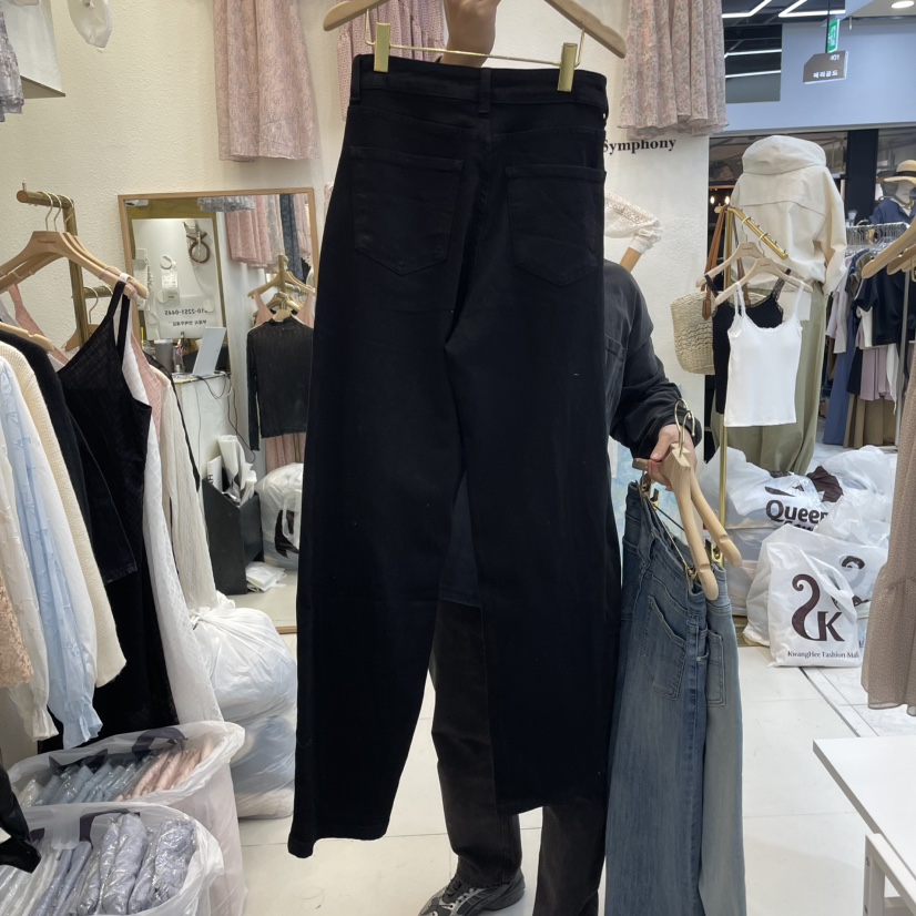 SYMPHONY韓國代購女士新款25春夏真品推薦人氣時尚職業牛仔褲SYMPHONY牛仔褲