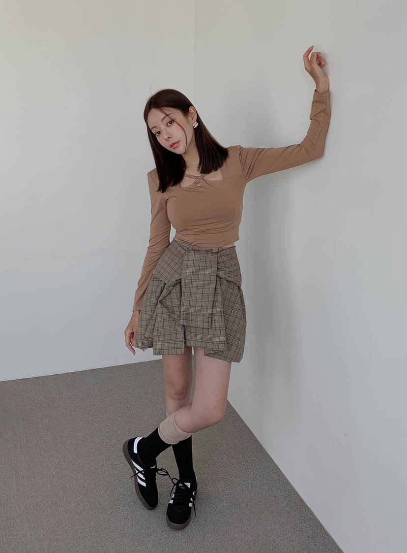 SLIT東大門實拍女裝新品熱賣職業25春夏人氣時尚休閑真品裙褲SLIT裙褲